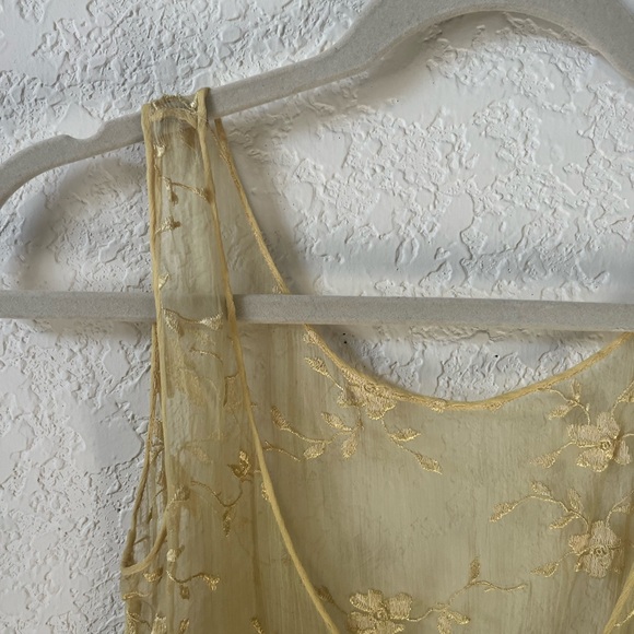 1920s/1930s Antique Silk Slip Dress - Picture 6 of 9